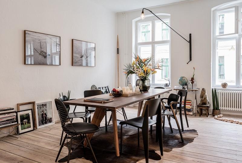 Claves para iluminar una mesa comedor