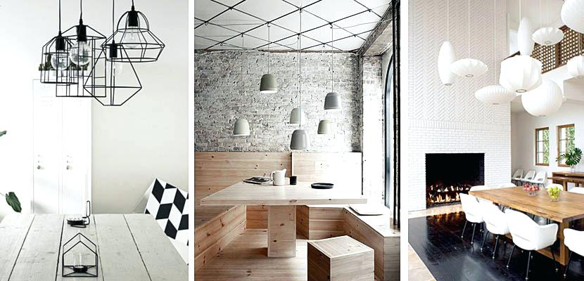 Claves para iluminar una mesa comedor