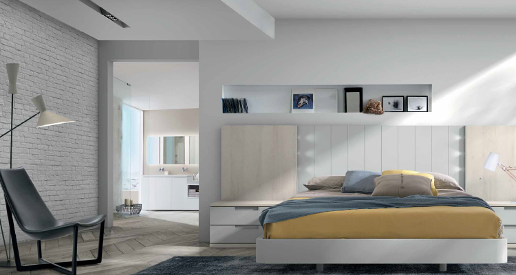 dormitorio estilo nórdico