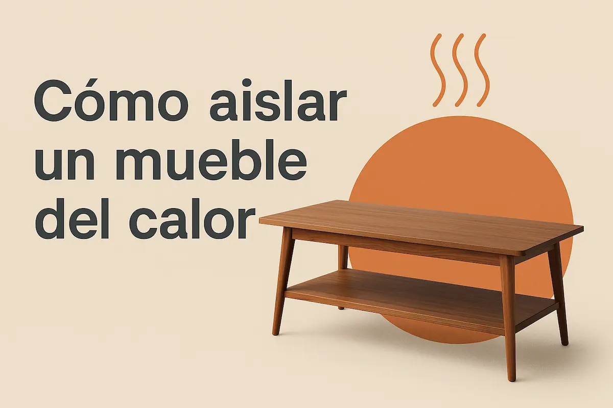 Cómo aislar un mueble del calor